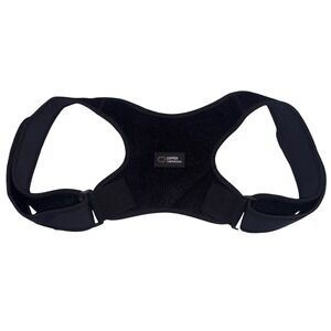 Copper Compression Posture Corrector Back Support Brace Black Size S/M